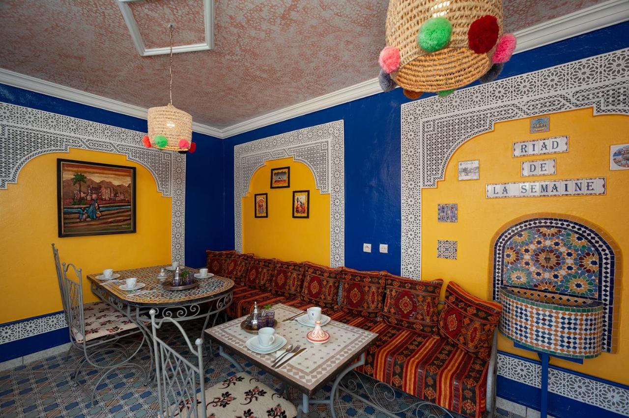 Riad De La Semaine Marrakesch Exterior foto